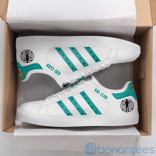 Kid Cudi White Low Top Skate Shoes Product Photo