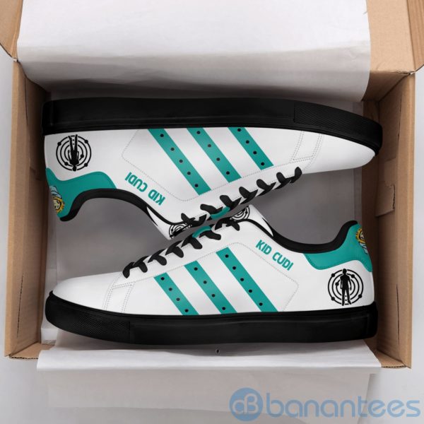Kid Cudi White Low Top Skate Shoes Product Photo