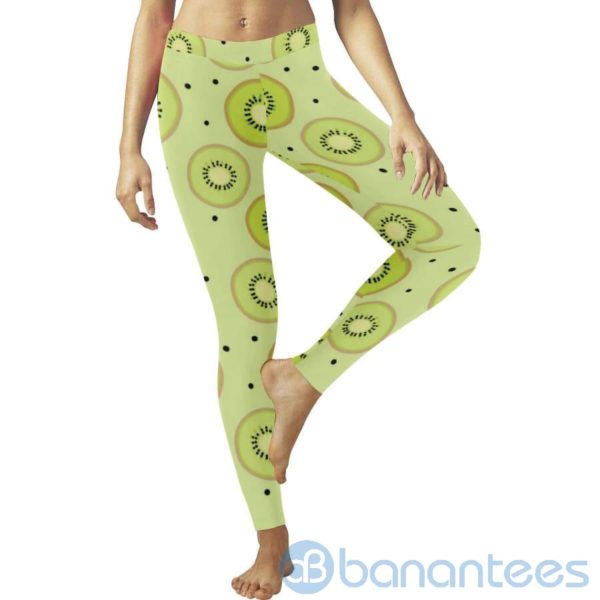 Kiwi Fruit Leggings For Women Product Photo