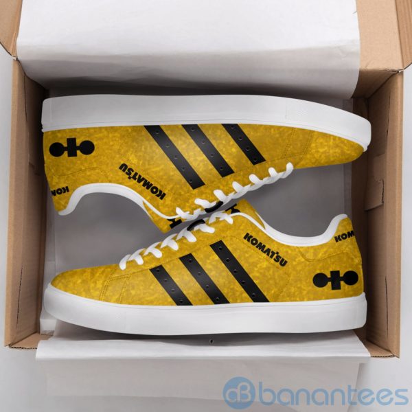 Komatsu Gold Low Top Skate Shoes Product Photo