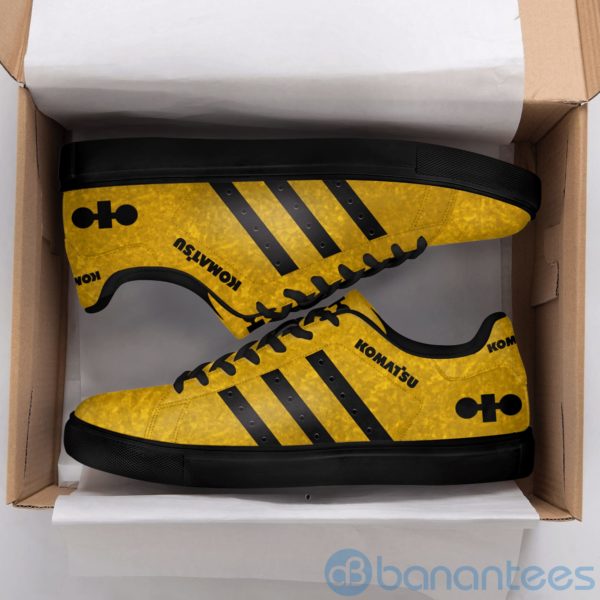 Komatsu Gold Low Top Skate Shoes Product Photo