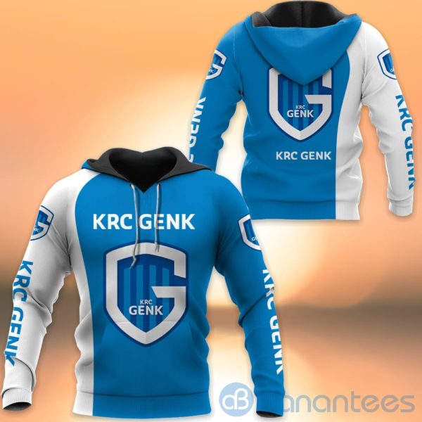 Krc Genk Team Light Blue All Over Printed Hoodies Zip Hoodies Product Photo