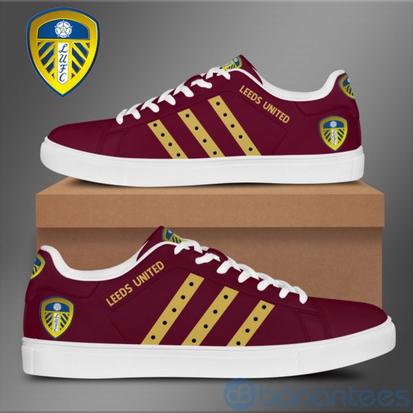 Leedsu FC Maroon Low Top Skate Shoes Product Photo