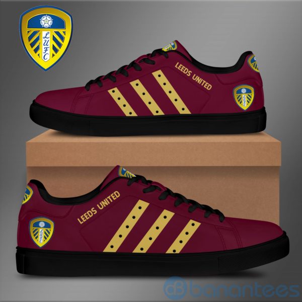 Leedsu FC Maroon Low Top Skate Shoes Product Photo