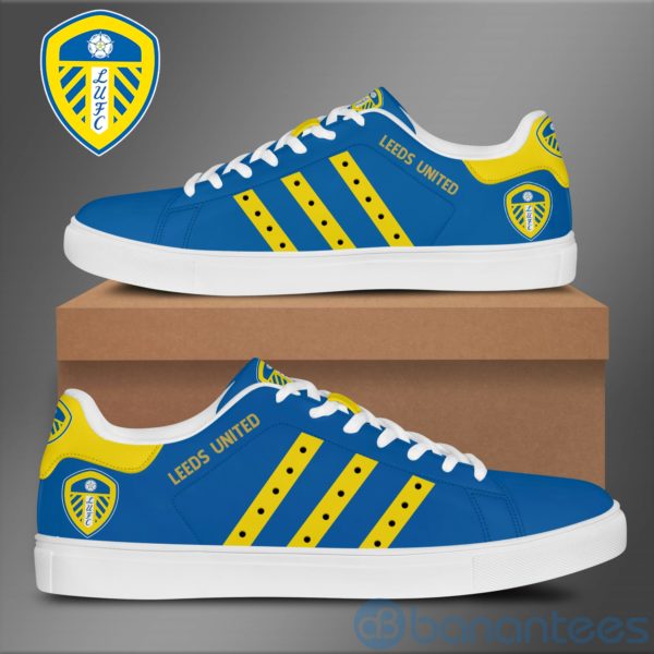 Leedsu Yellow Striped Low Top Skate Shoes Product Photo