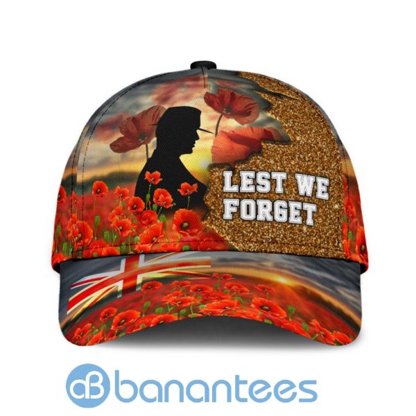 Lest We Forget All Over Printed 3D Cap Product Photo