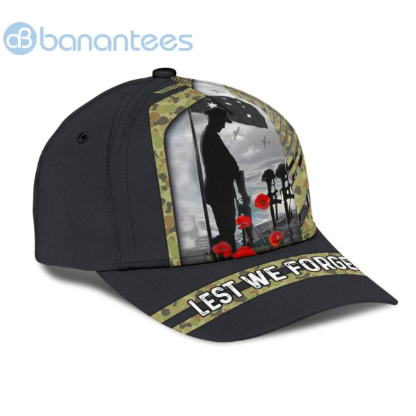 Lest We Forget Australian Army Camo All Over Printed 3D Cap Product Photo