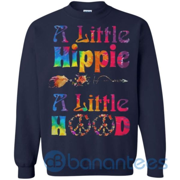 LGBT A little hippie a little hood Sweatshirt Product Photo