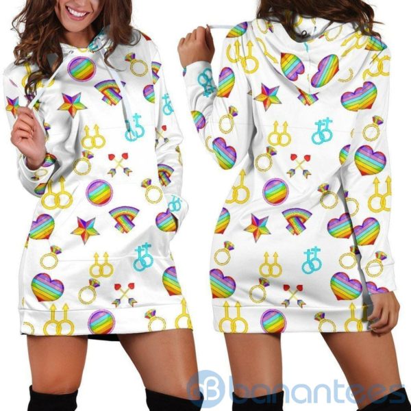 Lgbt Best Gift Hoodie Dress For Women Product Photo