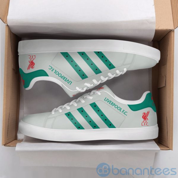 Lierpool Fc Green Striped Grey Low Top Skate Shoes Product Photo