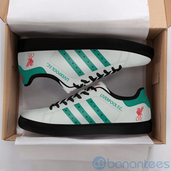Lierpool Fc Green Striped Grey Low Top Skate Shoes Product Photo