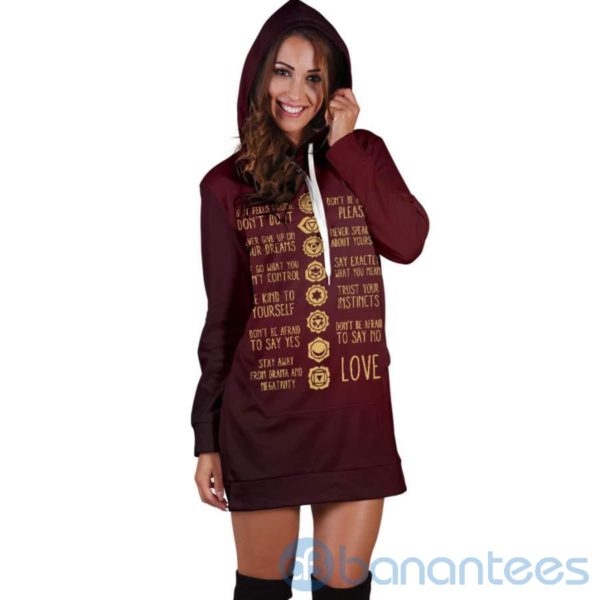 Life Rules Hoodie Dress For Women Product Photo