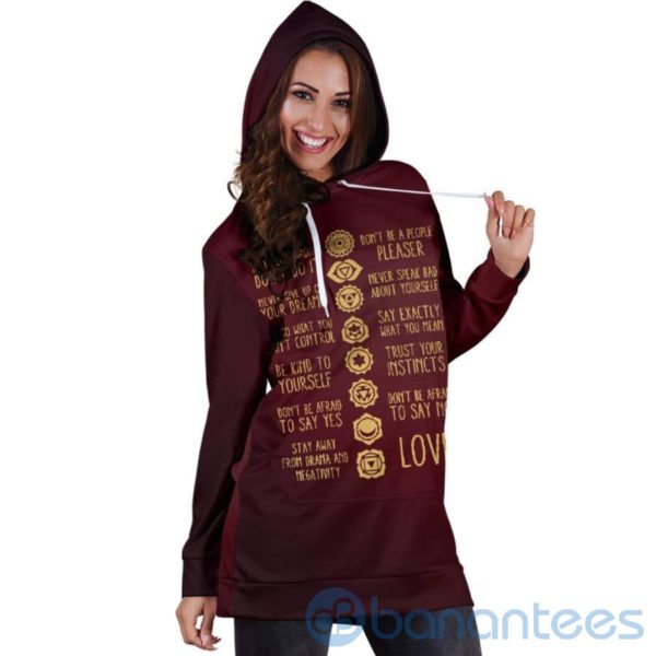 Life Rules Hoodie Dress For Women Product Photo