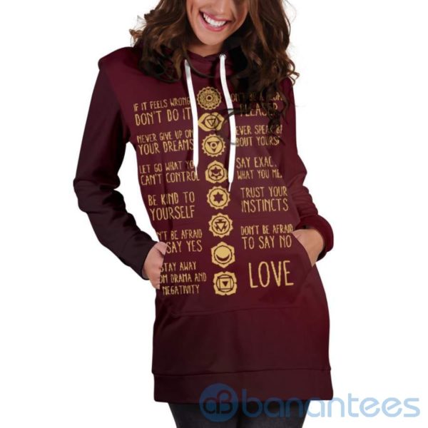 Life Rules Hoodie Dress For Women Product Photo
