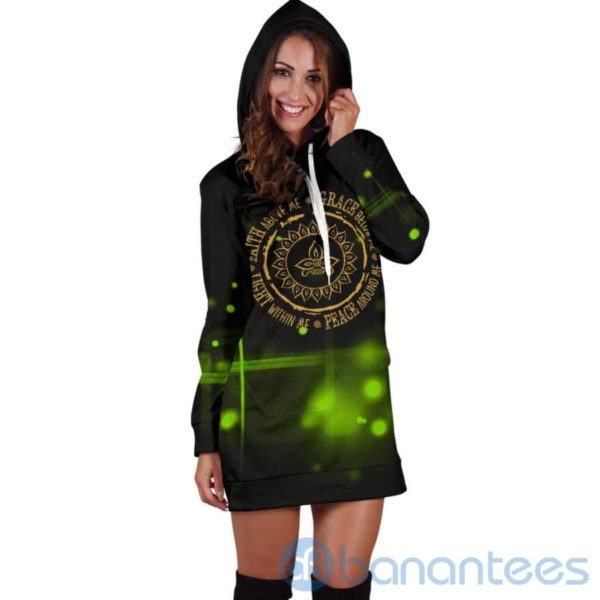 Light Within Hoodie Dress For Women Product Photo