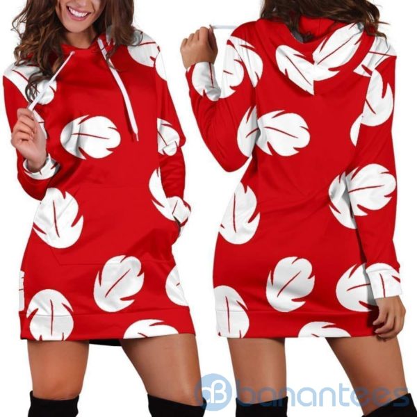 Lilo & ST Red Hoodie Dress For Women Product Photo