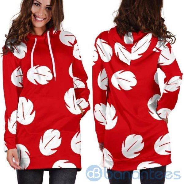 Lilo & ST Red Hoodie Dress For Women Product Photo