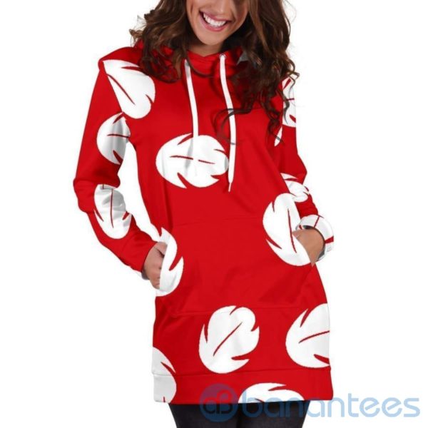 Lilo & ST Red Hoodie Dress For Women Product Photo