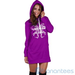 Lineman Girl Hoodie Dress For Women Product Photo