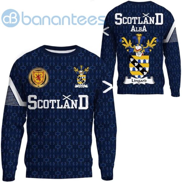 Lingard Family Crest Scottish Home All Over Printed 3D Sweatshirt Product Photo