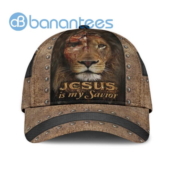 Lion Jesus Is My Savior All Over Printed 3D Cap Product Photo