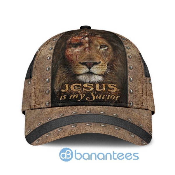 Lion Jesus Is My Savior All Over Printed 3D Cap Product Photo