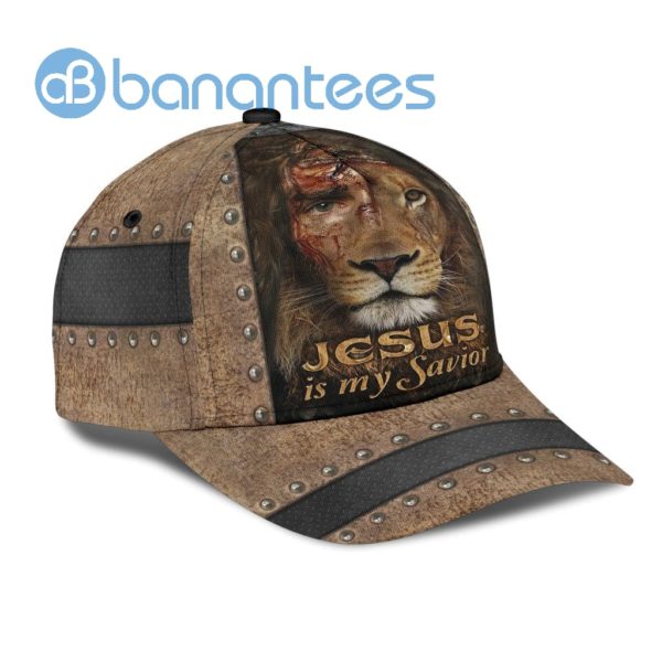 Lion Jesus Is My Savior All Over Printed 3D Cap Product Photo