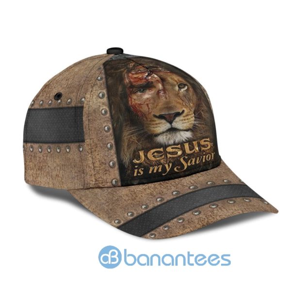 Lion Jesus Is My Savior All Over Printed 3D Cap Product Photo