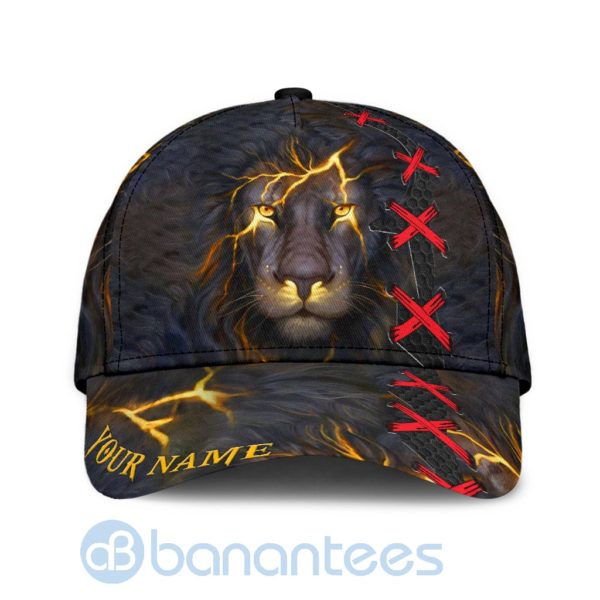 Lion Lightning All Over Printed 3D Cap Product Photo