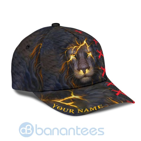 Lion Lightning All Over Printed 3D Cap Product Photo