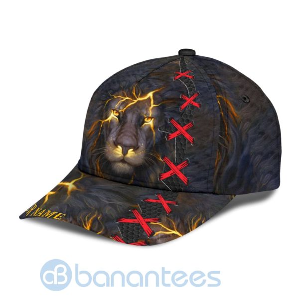 Lion Lightning All Over Printed 3D Cap Product Photo