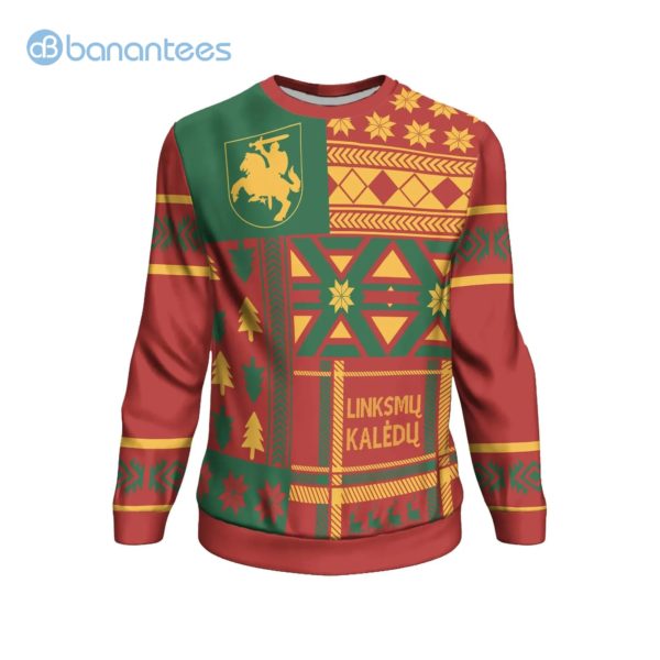 Lithuania Christmas All Over Printed 3D Sweatshirt Product Photo