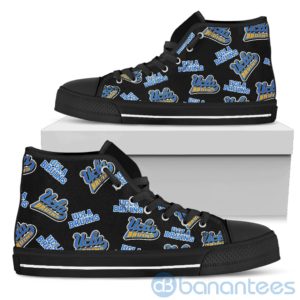 Logo All Over Printed UCLA Bruins High Top Shoes Product Photo