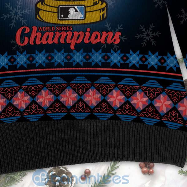 Los Angeles Dodgers World Series Champions Ugly Christmas 3D Sweater Product Photo