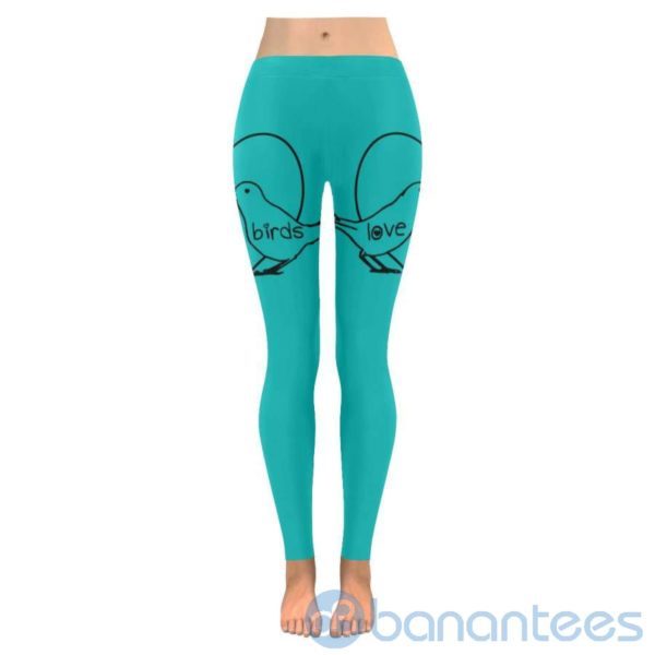 Love Birds Heart Leggings For Women Product Photo