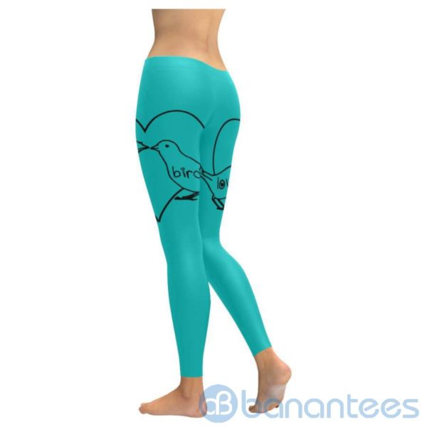 Love Birds Heart Leggings For Women Product Photo