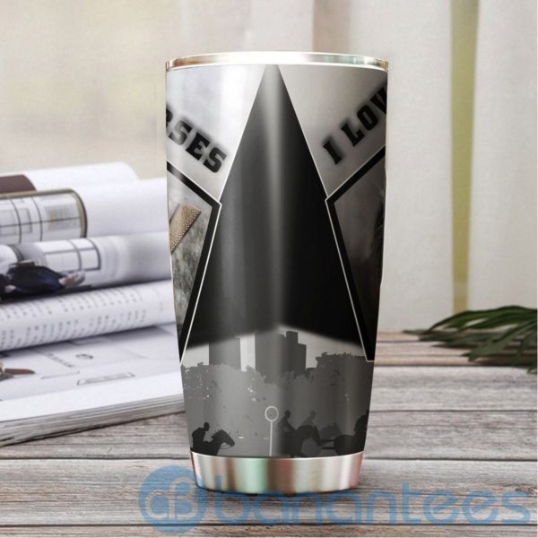 Love Horse Amzing Black Tumbler Product Photo