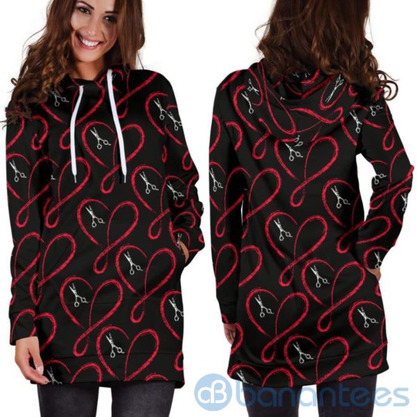 Love Infinity Hairstylist Hoodie Dress For Women Product Photo