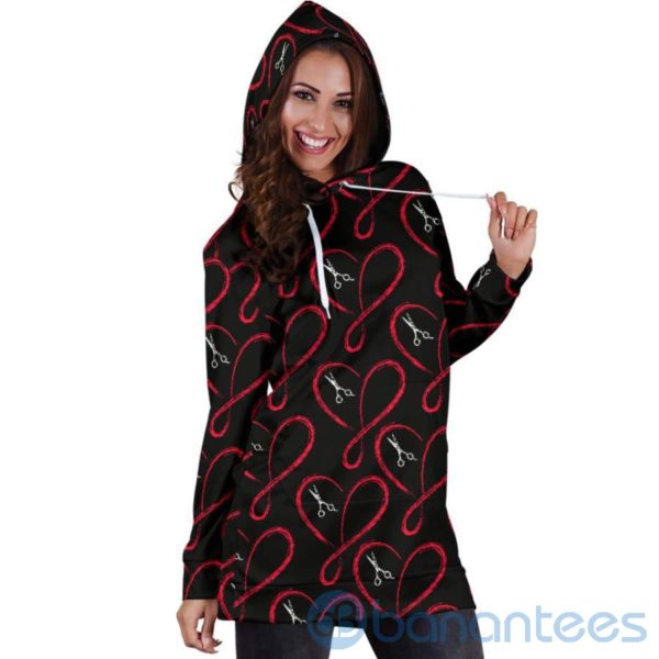 Love Infinity Hairstylist Hoodie Dress For Women Product Photo