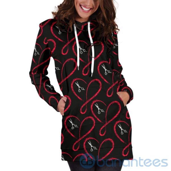 Love Infinity Hairstylist Hoodie Dress For Women Product Photo