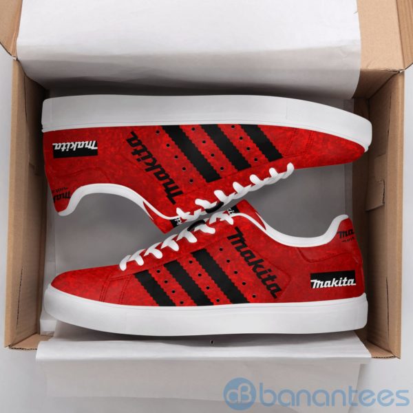 Makita Red Low Top Skate Shoes Product Photo