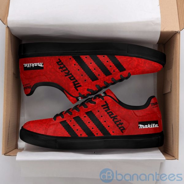 Makita Red Low Top Skate Shoes Product Photo