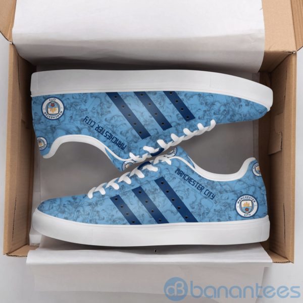 Manchester City Blue Low Top Skate Shoes Product Photo
