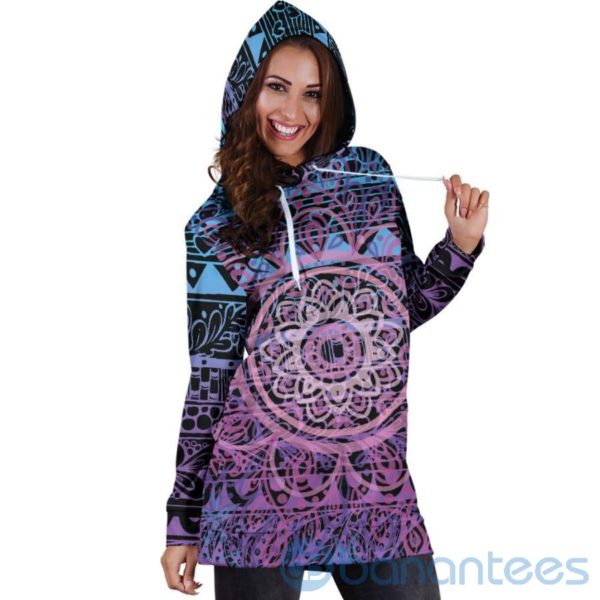 Mandala Amazing Hoodie Dress For Women Product Photo