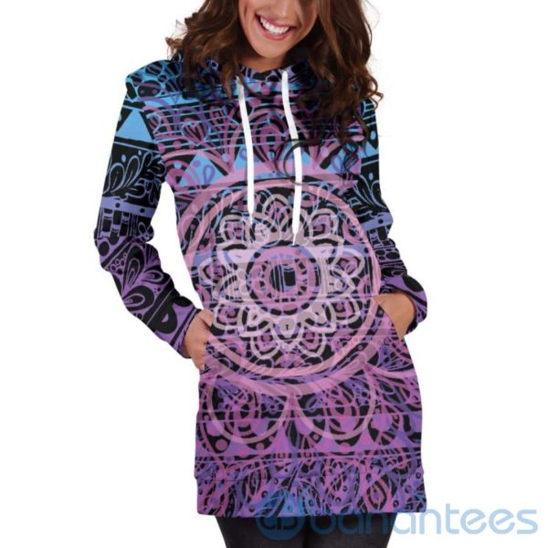 Mandala Amazing Hoodie Dress For Women Product Photo