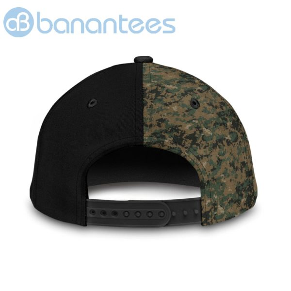 Marine Veteran American Flag Printed All Over Printed 3D Cap Product Photo