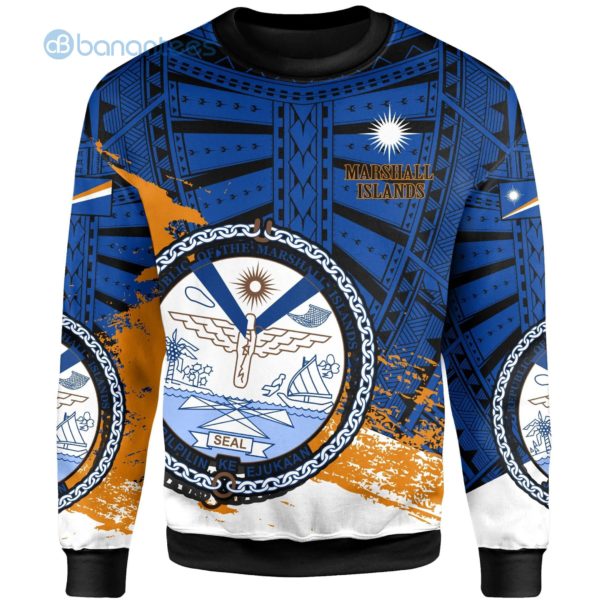 Marshall Islands All Over Printed 3D Sweatshirt Product Photo