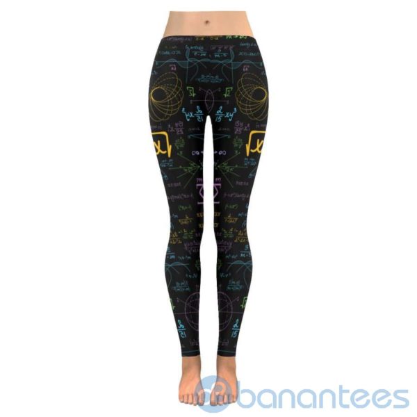 Math Pattern Leggings For Women Product Photo