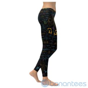 Math Pattern Leggings For Women Product Photo