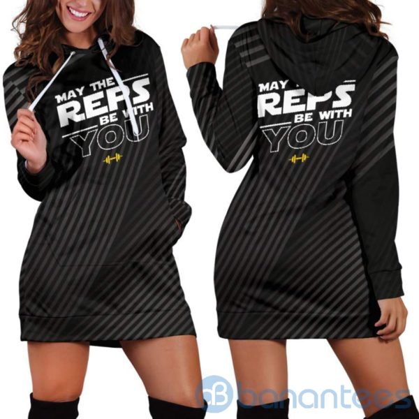 May The Reps Be With You Hoodie Dress For Women Product Photo